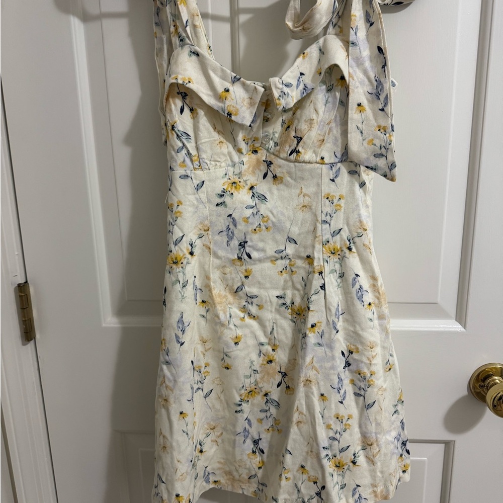 Francesca's Floral Bow Dress